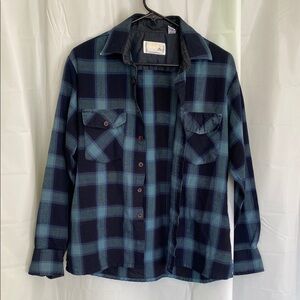 Blue Plaid Women’s Shirt